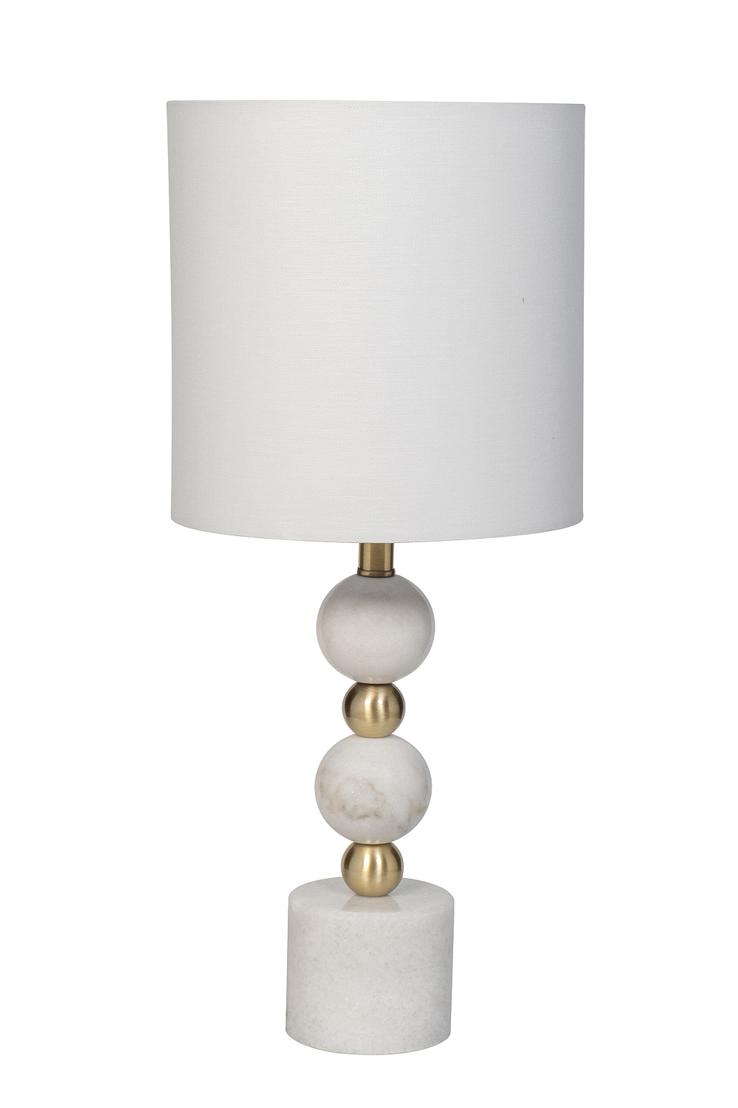 22-89567 Лампа настольная плафон лён белый h.56 см_s2 1