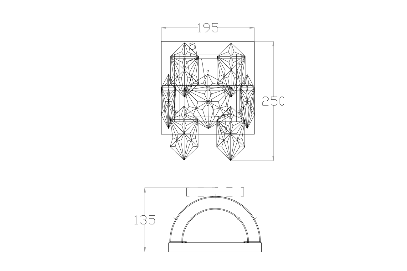 20MB3273-2 Бра 13*19*25см_s2 2