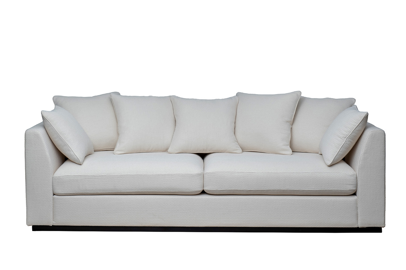 Диван Роберто(Roberto) трехместный, рогожка кремовый BOTEGA-SVBEG 250*100*90см_s2 1