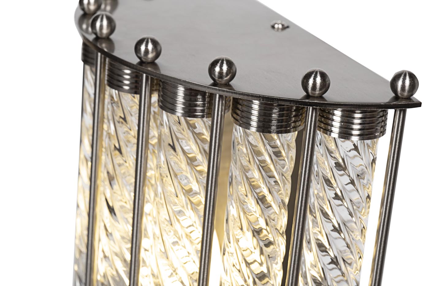 K2KG0907W-2 Бра стекло/хром 22*W11*H53см_s2 2