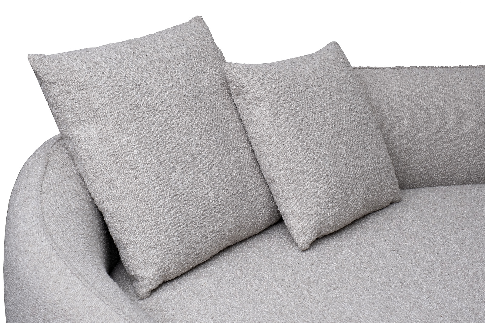 Диван трехместный Тулон(GD/Toulon) (левый) бежевый букле Orso-BEG 257*119*72см_s2 3