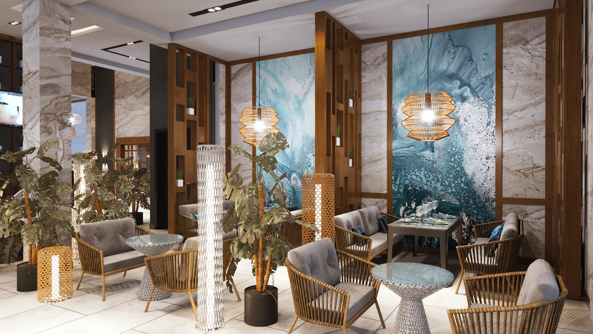 Ресторан в ЖК «Лазурный берег 2» 5