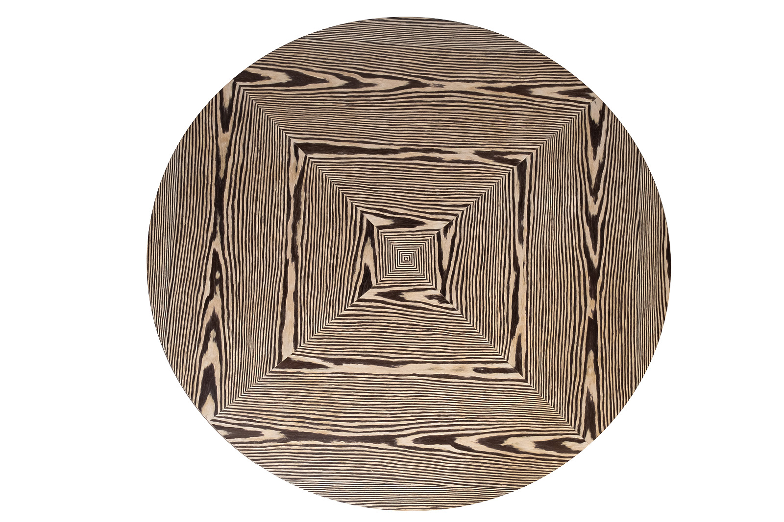 58DB-23188 Стол журнальный Зебрано (Zebrano) d140*42см_s2 2