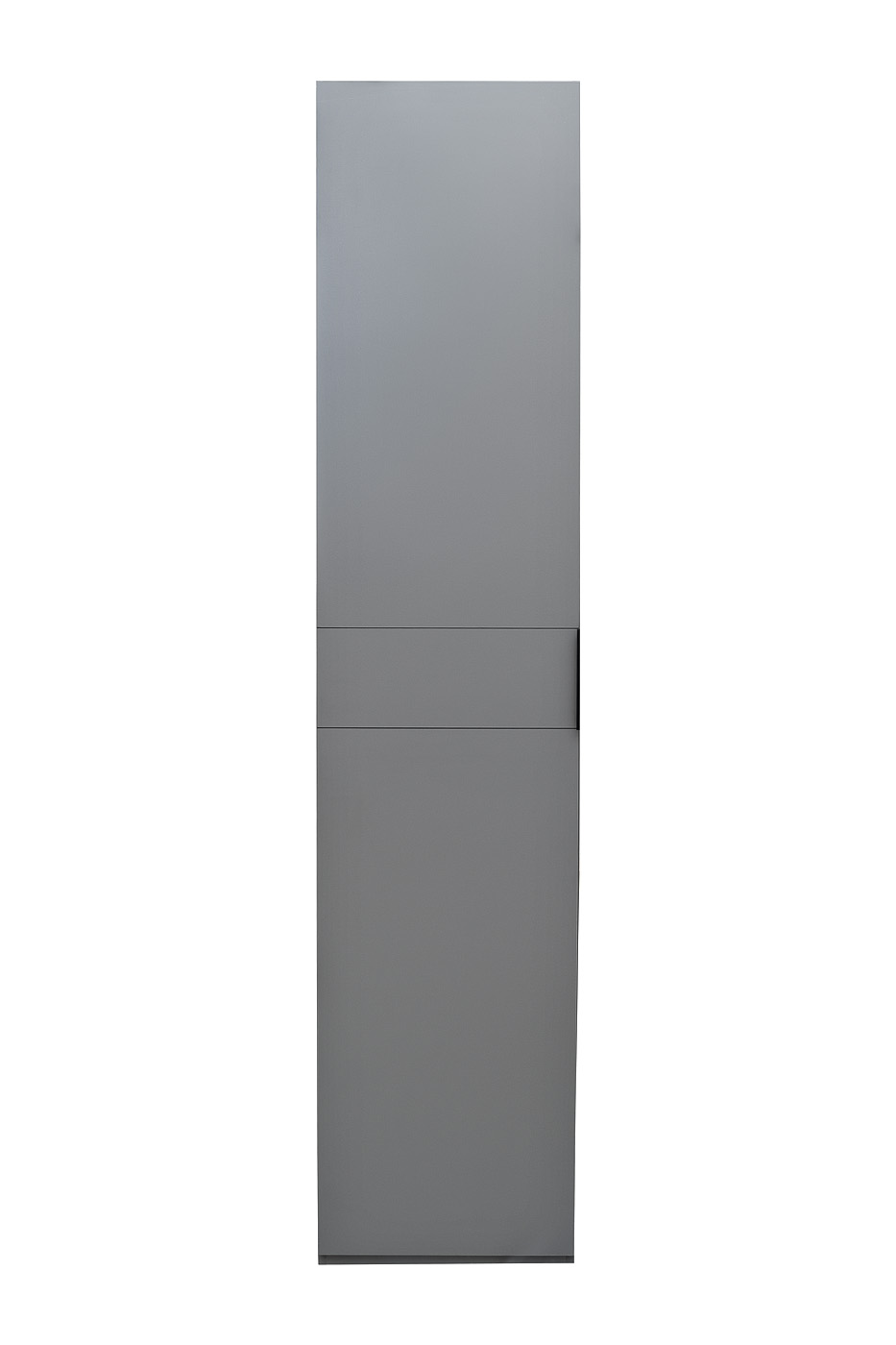 GD-10023-6 Шкаф Альто(Alto) пенал c полками,цвет серый Кобальт, фасад глухой 50*57*228.5см_s2 1