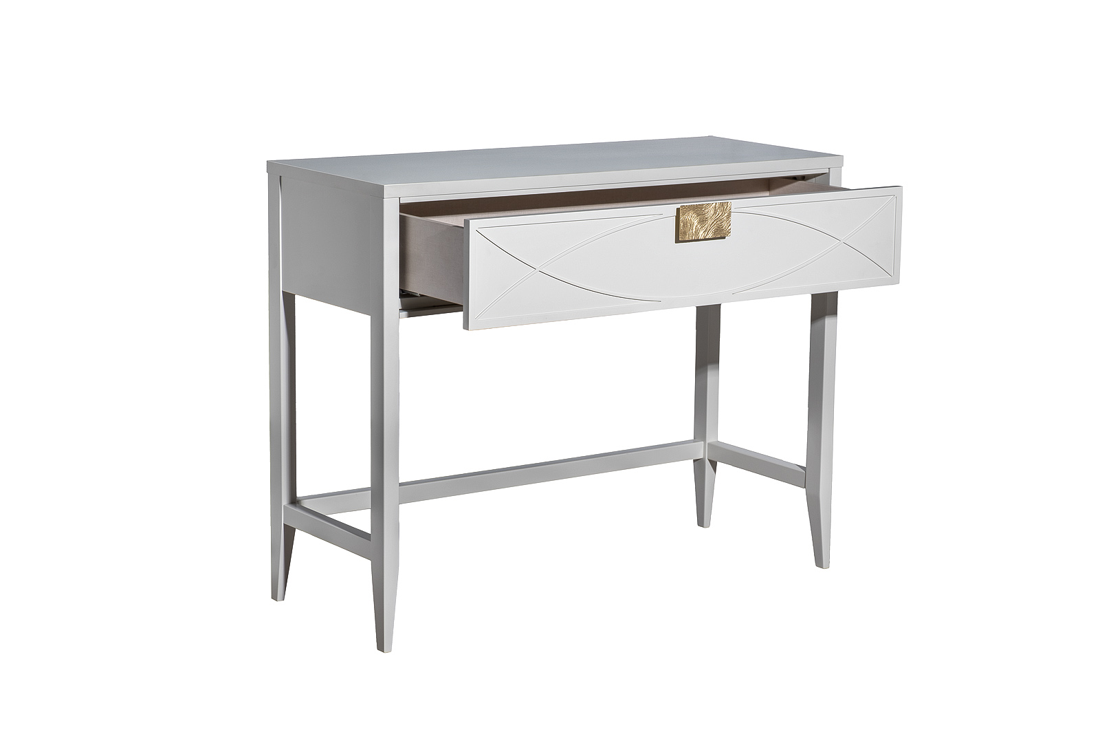 151SV-000011 Консоль бежевая 1 ящик 100*80*40см_s2 3