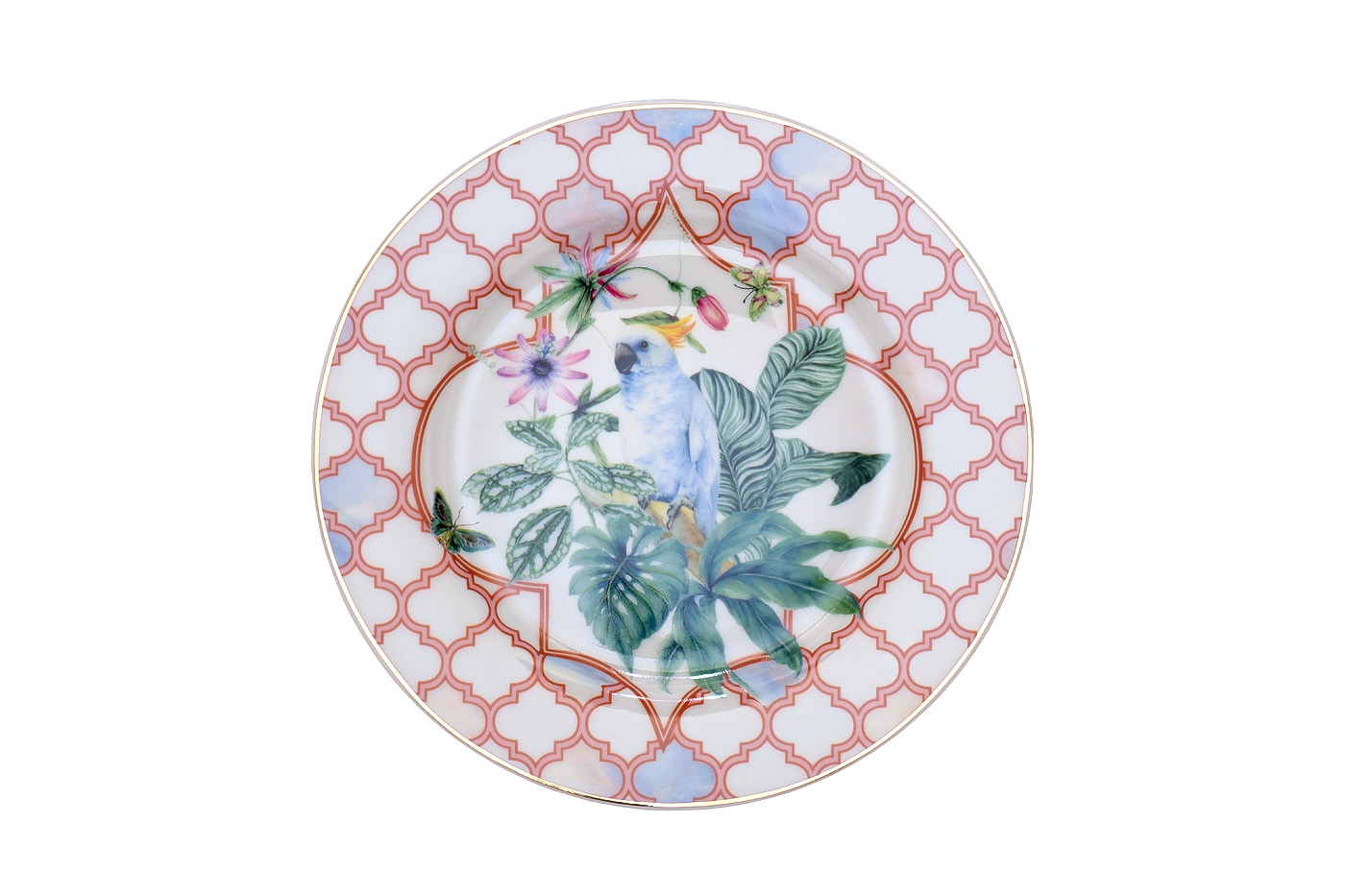 26FC-TAR-BOTANIKA-19 Тарелка десертная «Ботаника (Botanica)» 19см (6)_s2 1