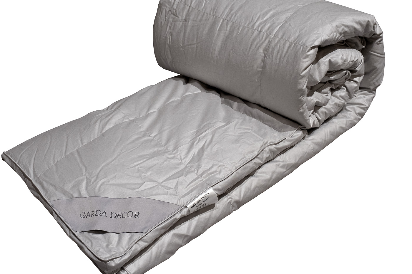 104BP-02142 Одеяло Прима 140*205 экстра, 100% пух гусиный серый_s2 3