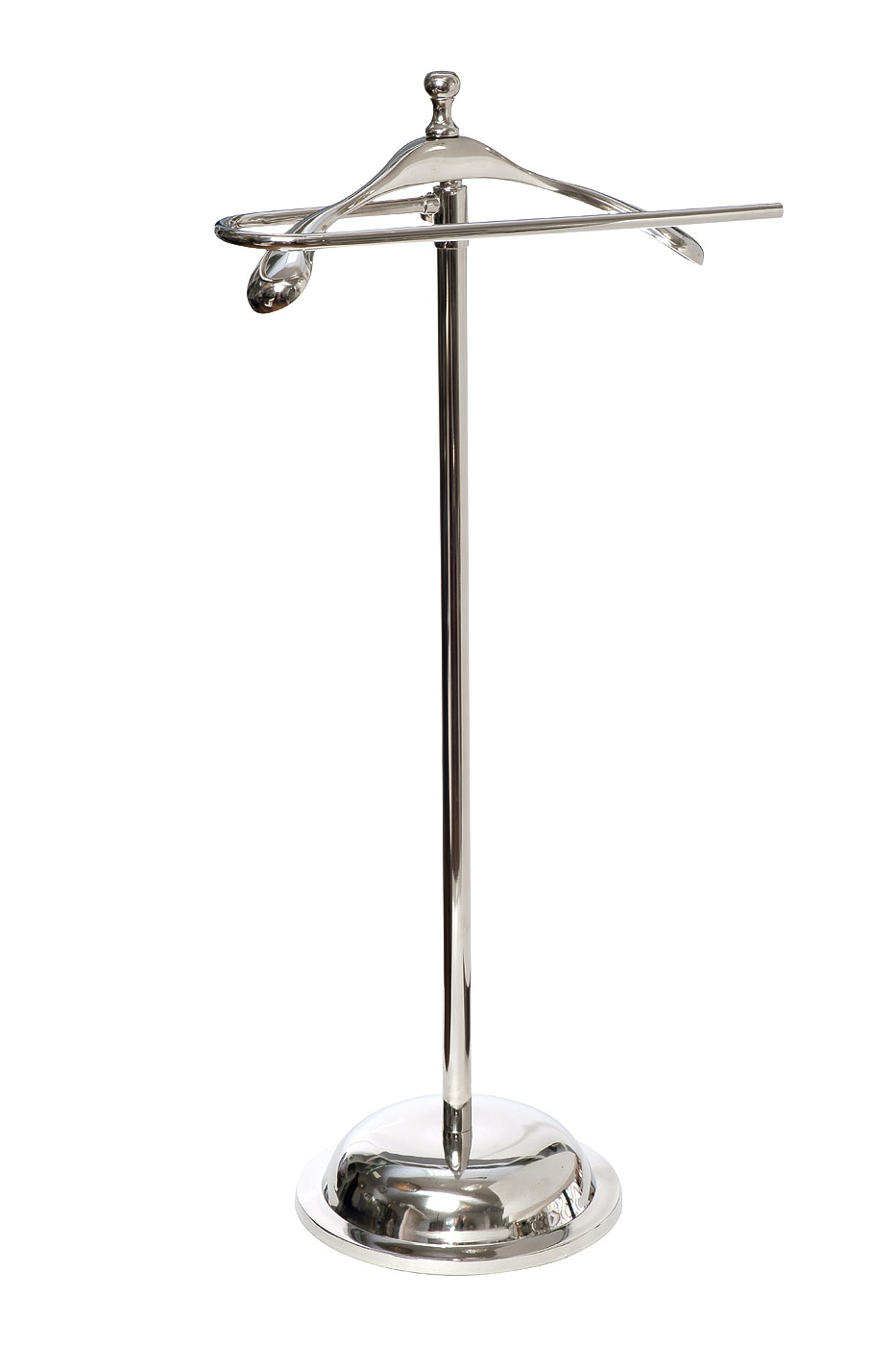 94PR-21444 Вешалка напольная регулируемая цвет хром  28*45*158см_s2 1