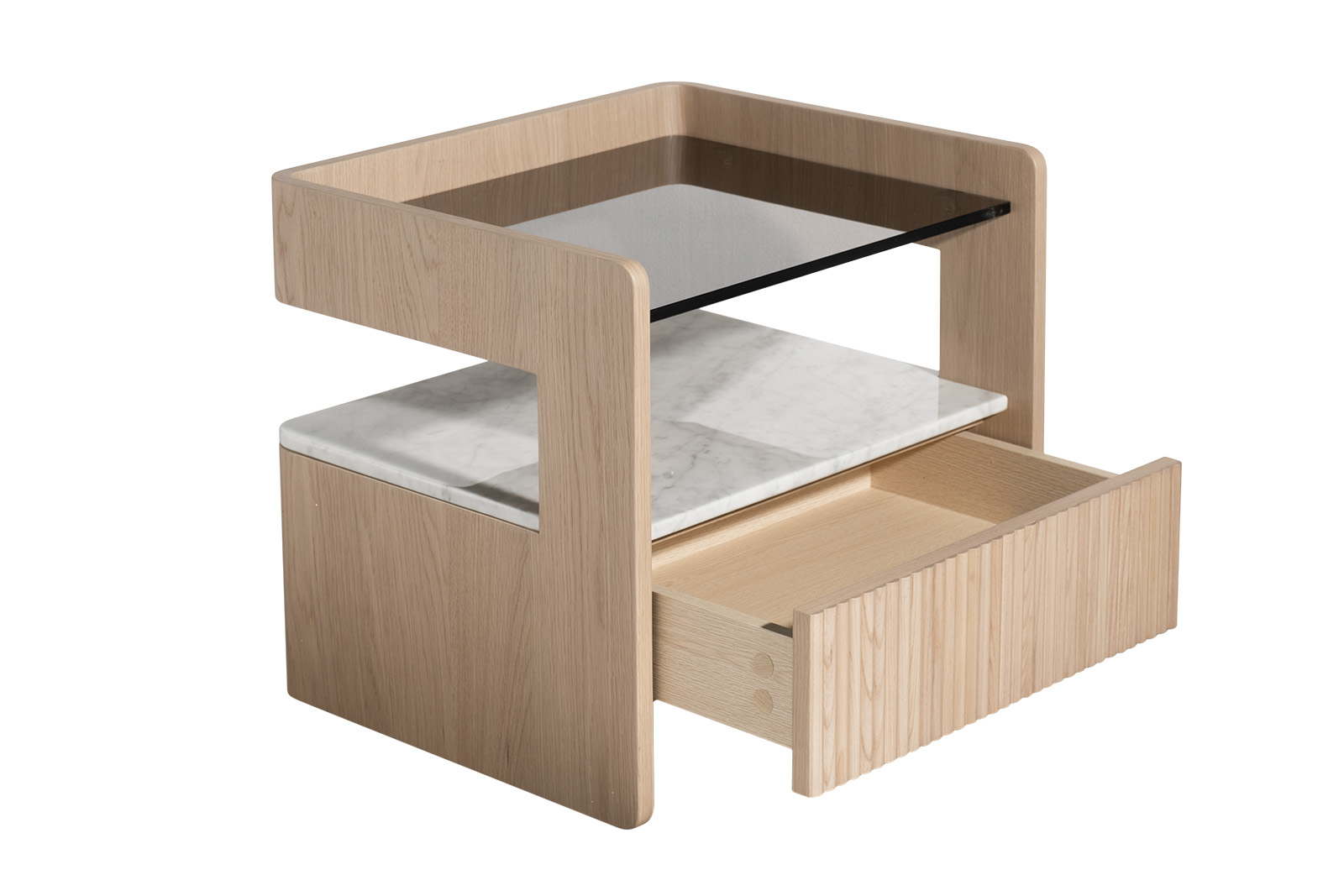 77IP-20100 Тумбочка с ящиком светлая 56*48*48см_s2 3