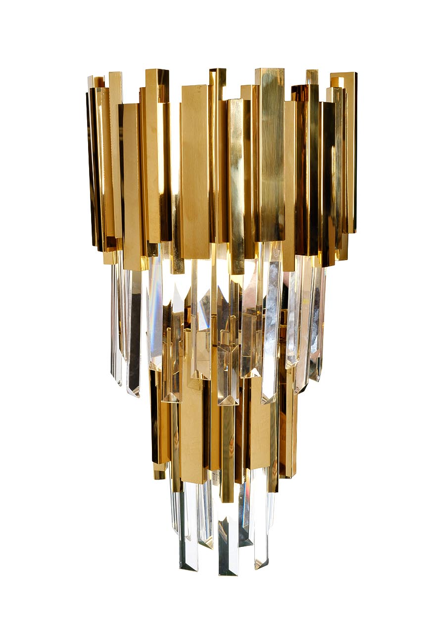 62GDM-81008 Бра Vittoria M золото 27*17*54см_s2 1