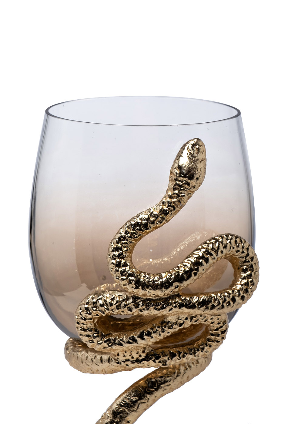 69-321019 Подсвечник декор.S «Serpente» 14,5*12,5*30см_s2 2