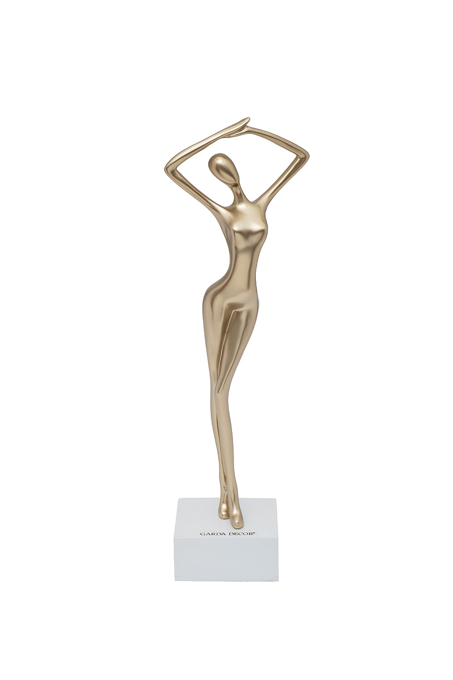TB3510 Статуэтка «Женская грация» цвет золото 10*7*35см_s2 1