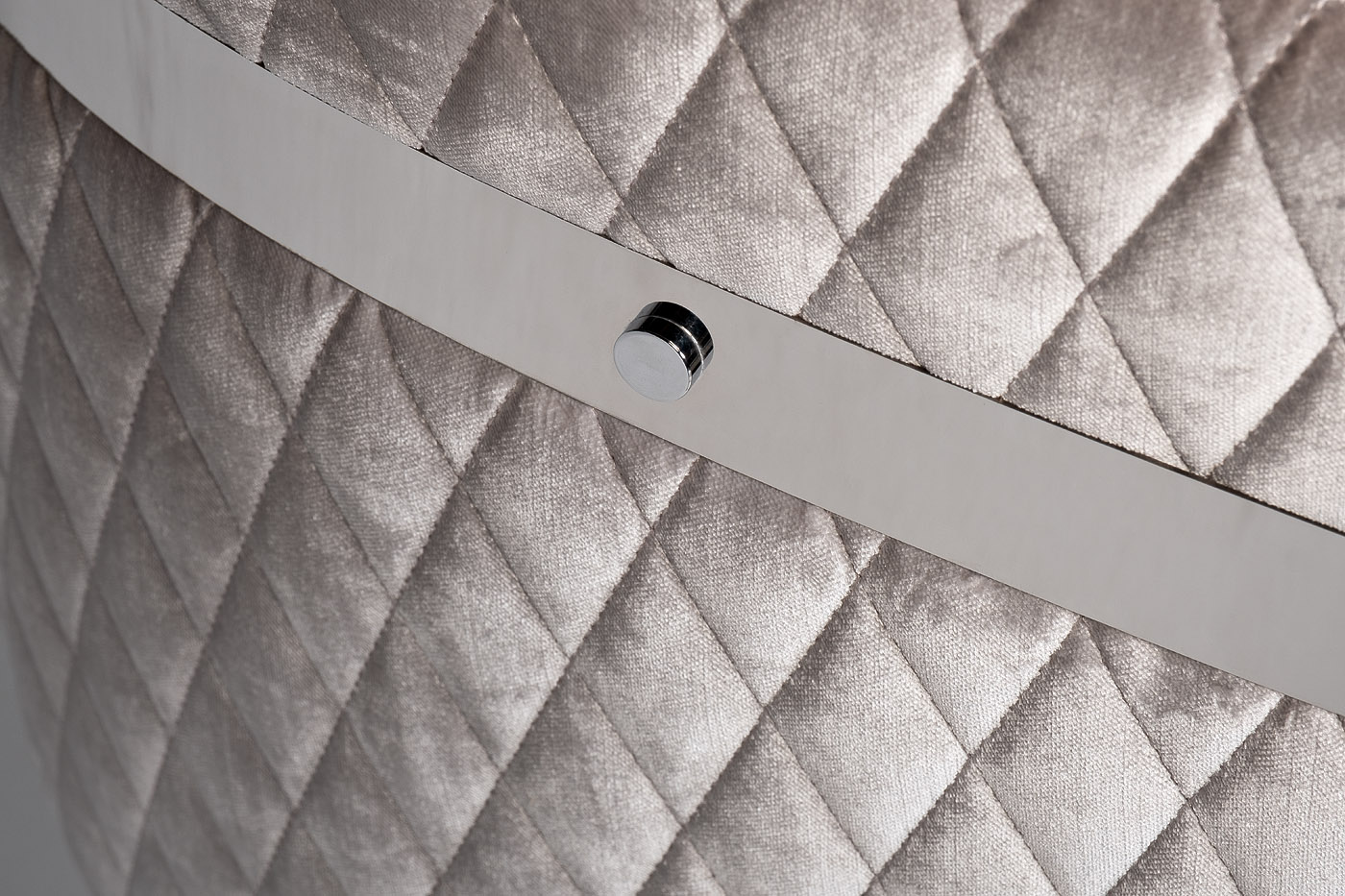 GY-08200 Cтул велюр серый/хром 67*67*80см_s2 4