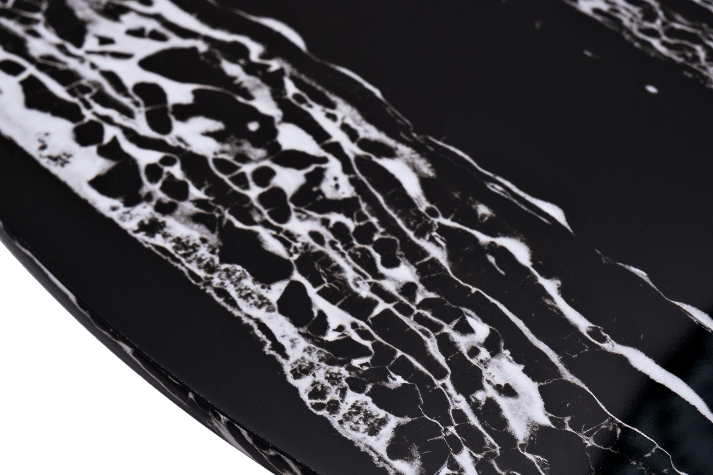 30B-85531 Стол журнальный круглый черный/хром d90*41см_s2 2