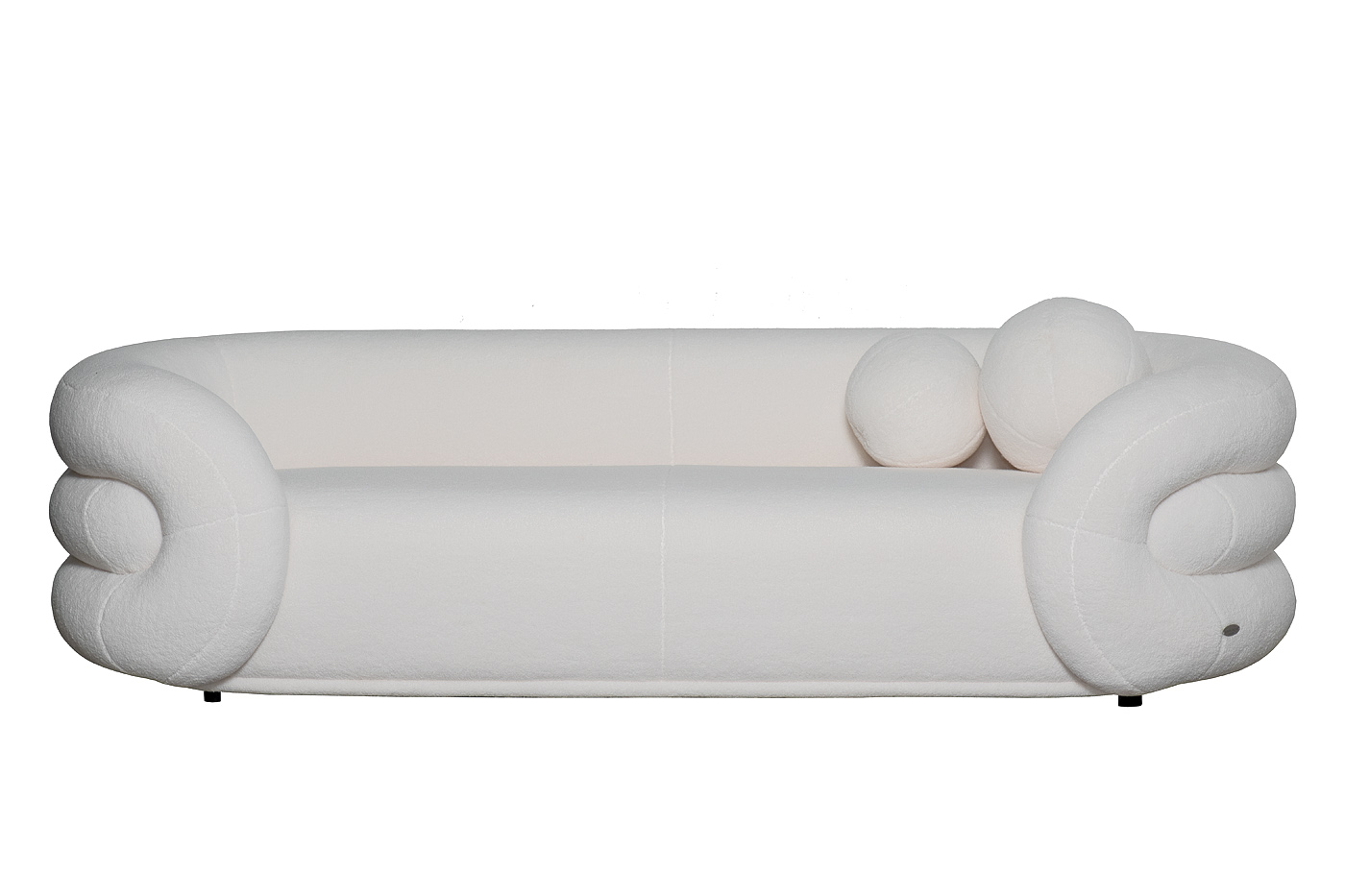 ZW-22024 Диван трехместный иск.мех белый 229*95*61см_s2 1