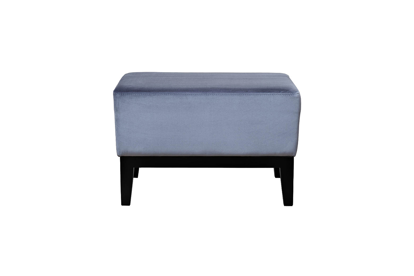 Банкетка Stella 60 прямоугольная синяя Velv Sin 60*38*40см_s2 1