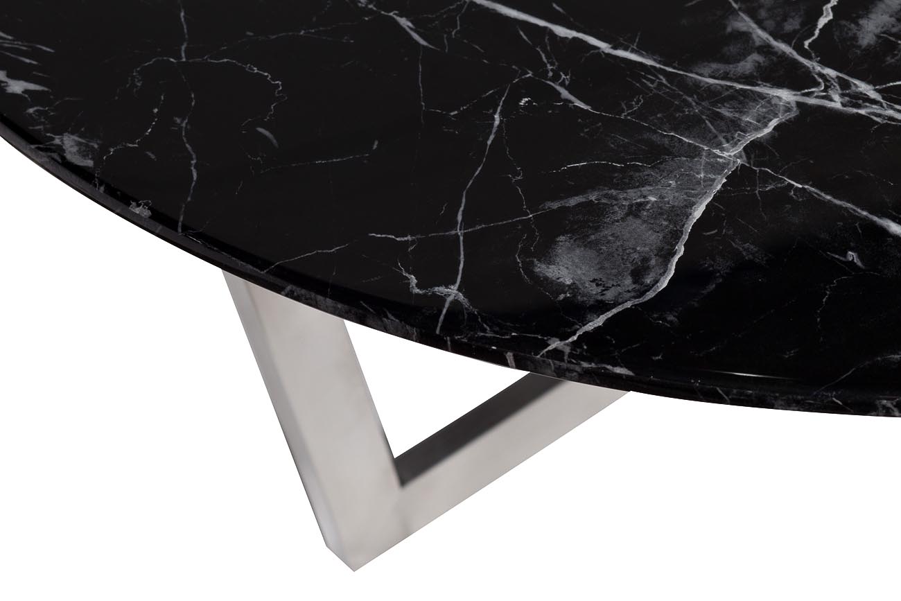 33FS-CT2029-BS Стол журнальный Черный (Nero) d100х40,6 см_s2 2