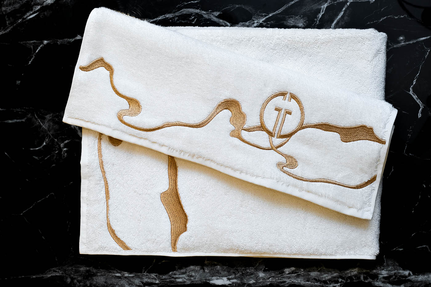 145ERT-00701 Полотенце Мелодия модал белое 70*140_s2 1