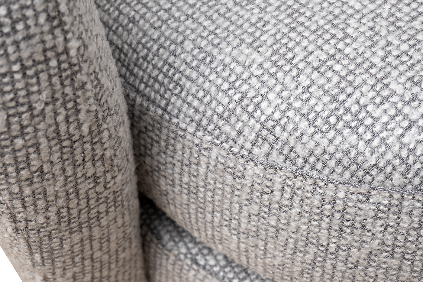 Кресло Наполи(Napoli) вращающееся, рогожка св.серый Santo1400-SVSER 76*76*76см_s2 3