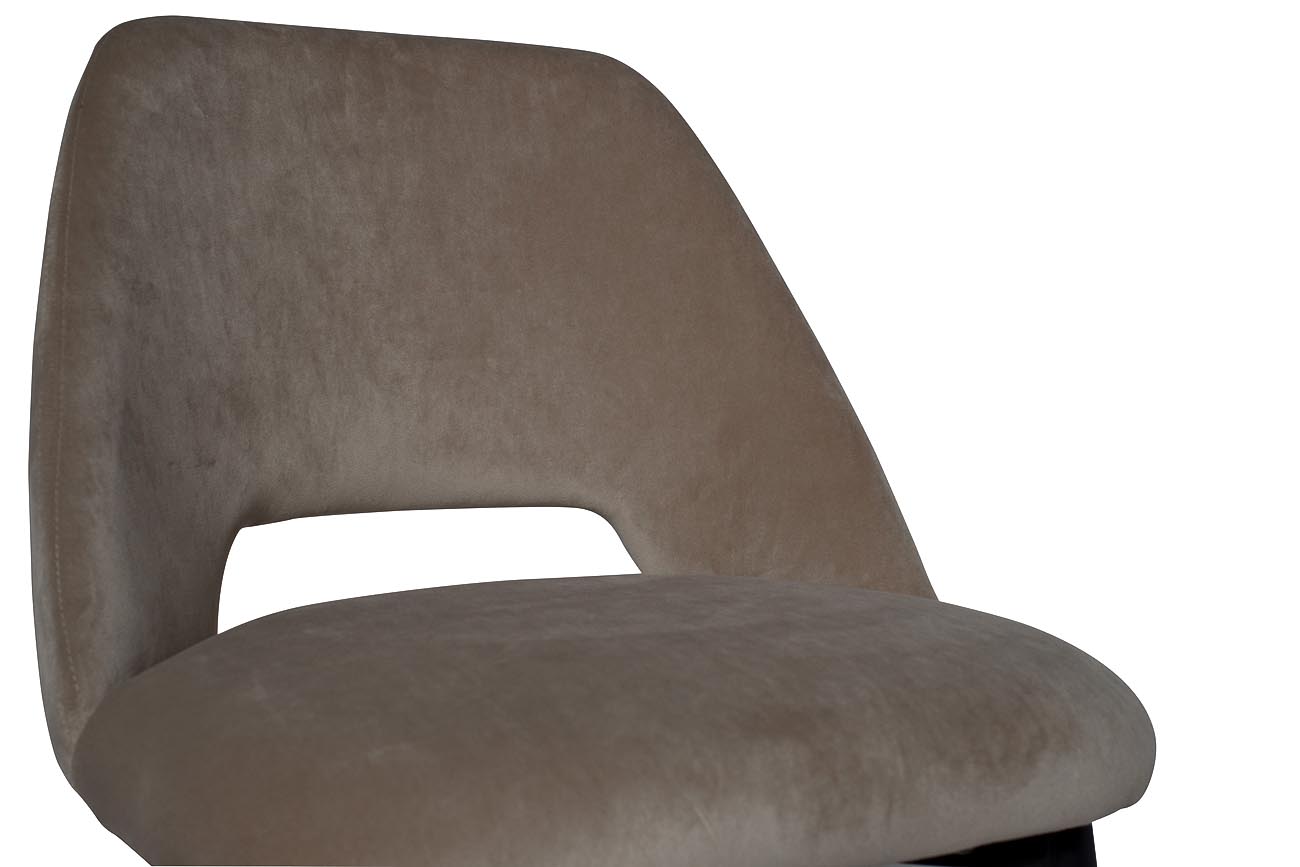 46AS-CH3073-BEIGE Стул велюр бежевый 54,5*58*80см_s2 3