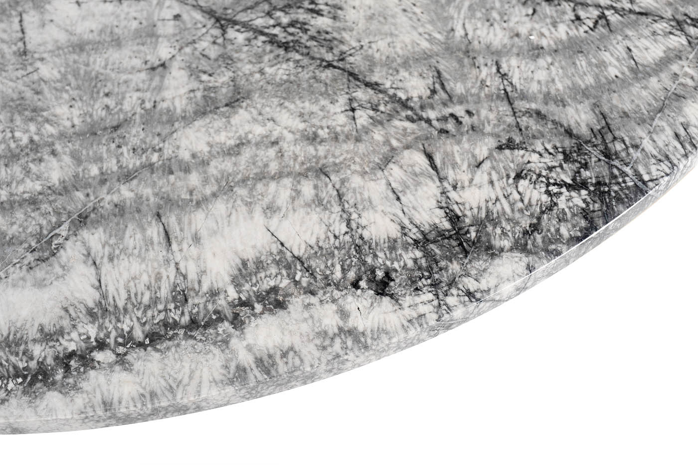 57EL-STOL/ZH-790A Стол журнальный натур. серый мрамор d95*36см_s2 2