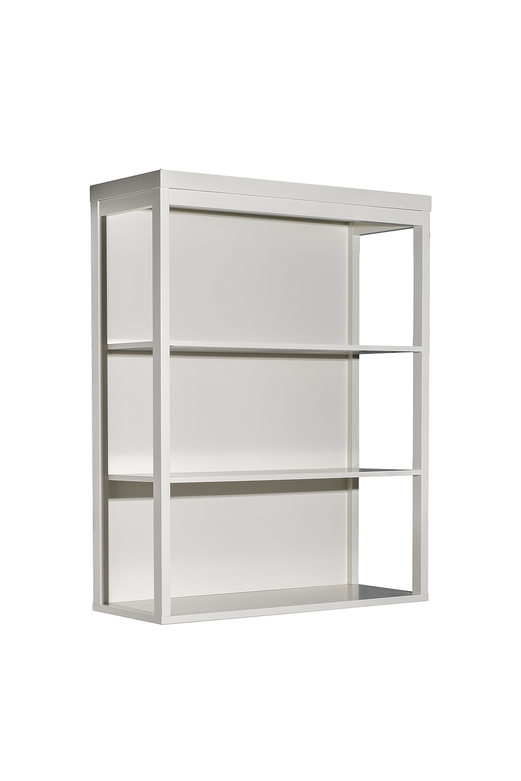 151SV-000016 Шкаф-витрина открытый бежевый 100*128*40см_s2 2