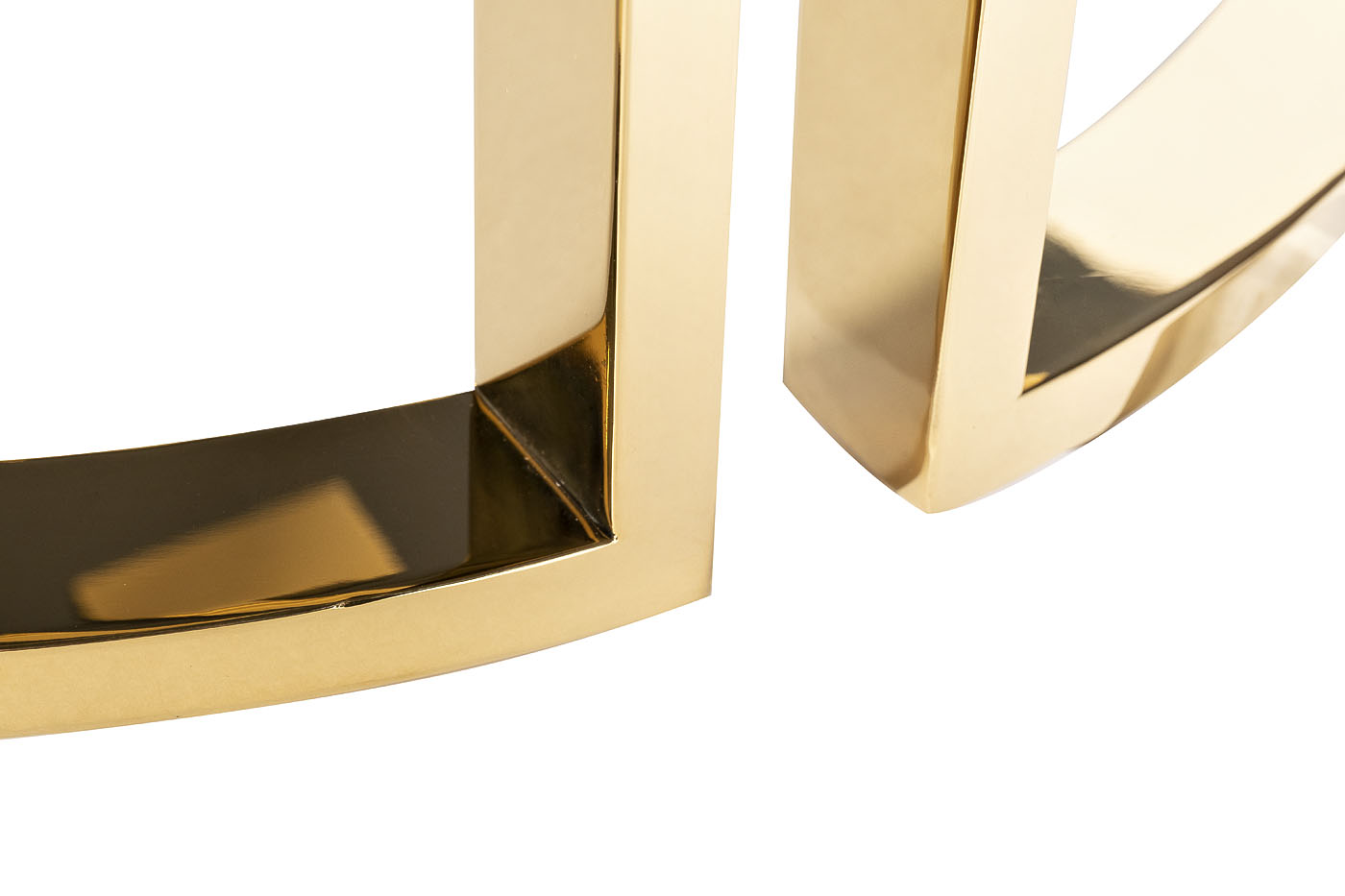 47ED-GDCT002 Стол журнальный ГардаДекор (GardaDecor) темн.стекло/зол d100*45_s2 3