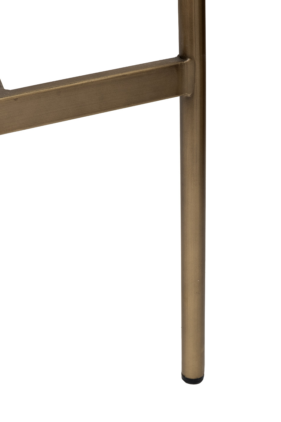 163YH-16963 Стул барный белый+бронза 45*49*101см_s2 6