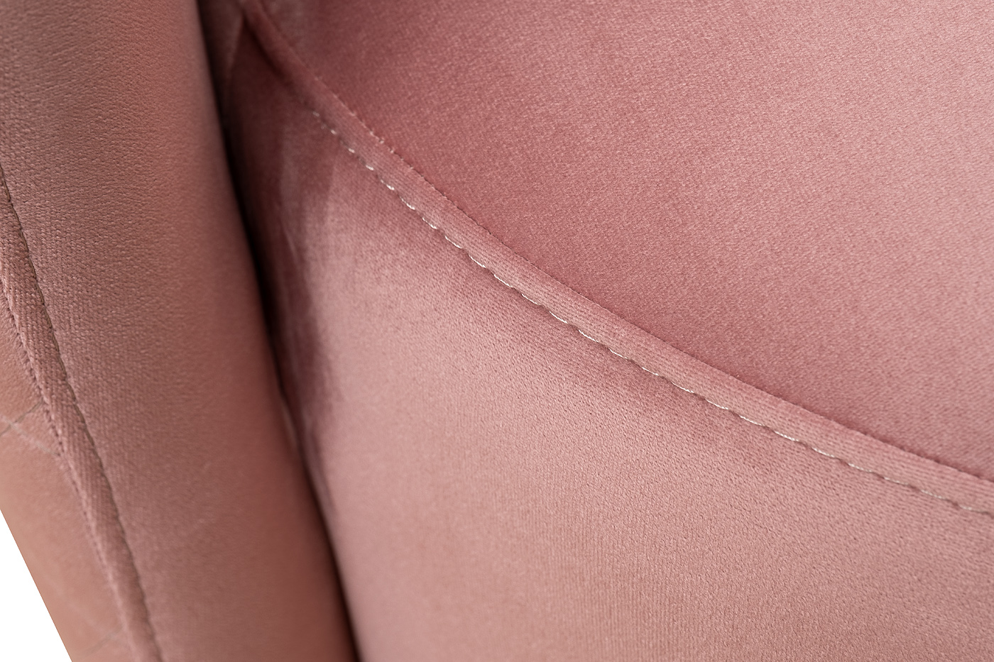 Кресло Verona/VD вращающееся, велюр розовый Colt007-ROS/хром 70*77*80см_s2 5