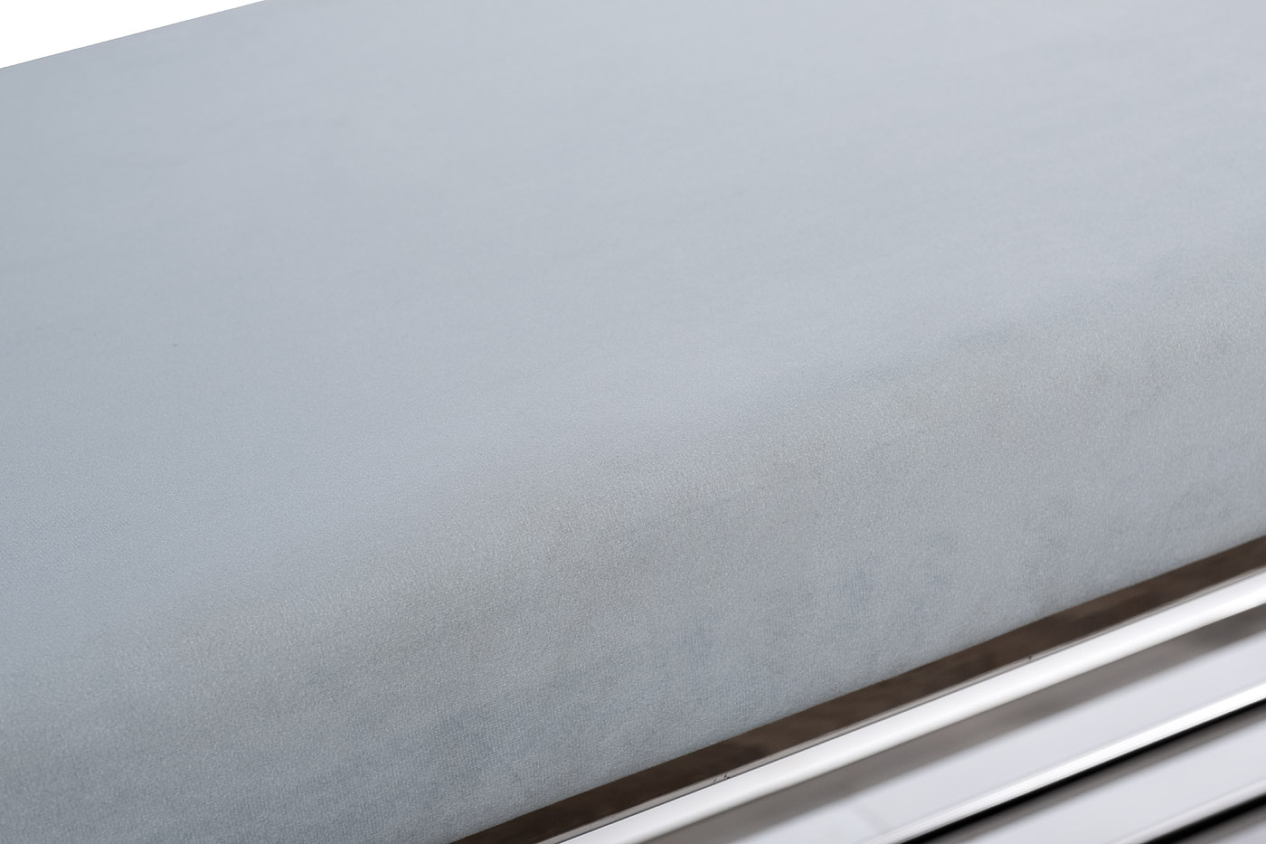 47ED-010BAN-GLB Банкетка голубой велюр/хром 120*40*47см_s2 3