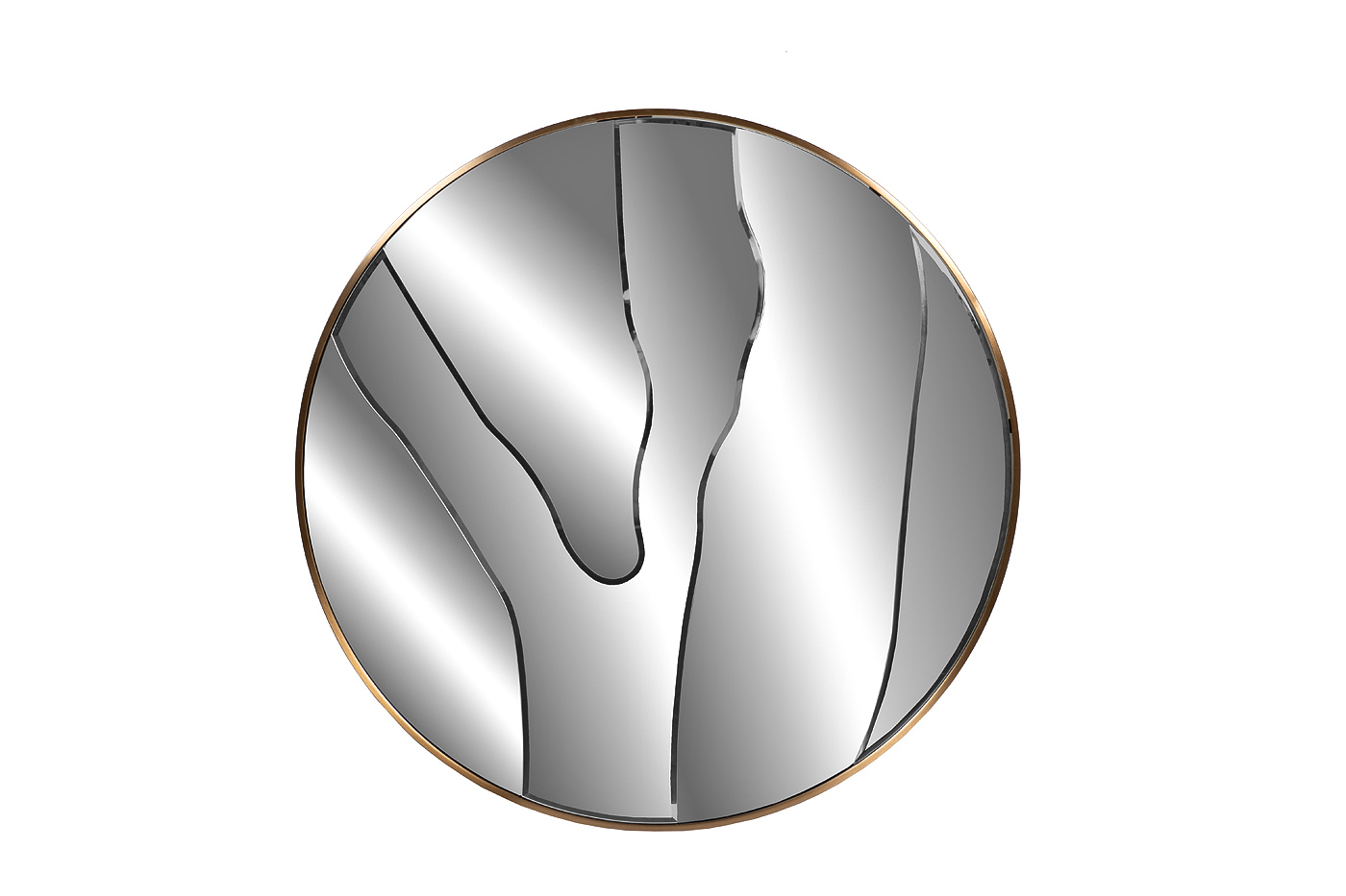 KFG208 Зеркало круглое с рисунком d100*3см_s2 1