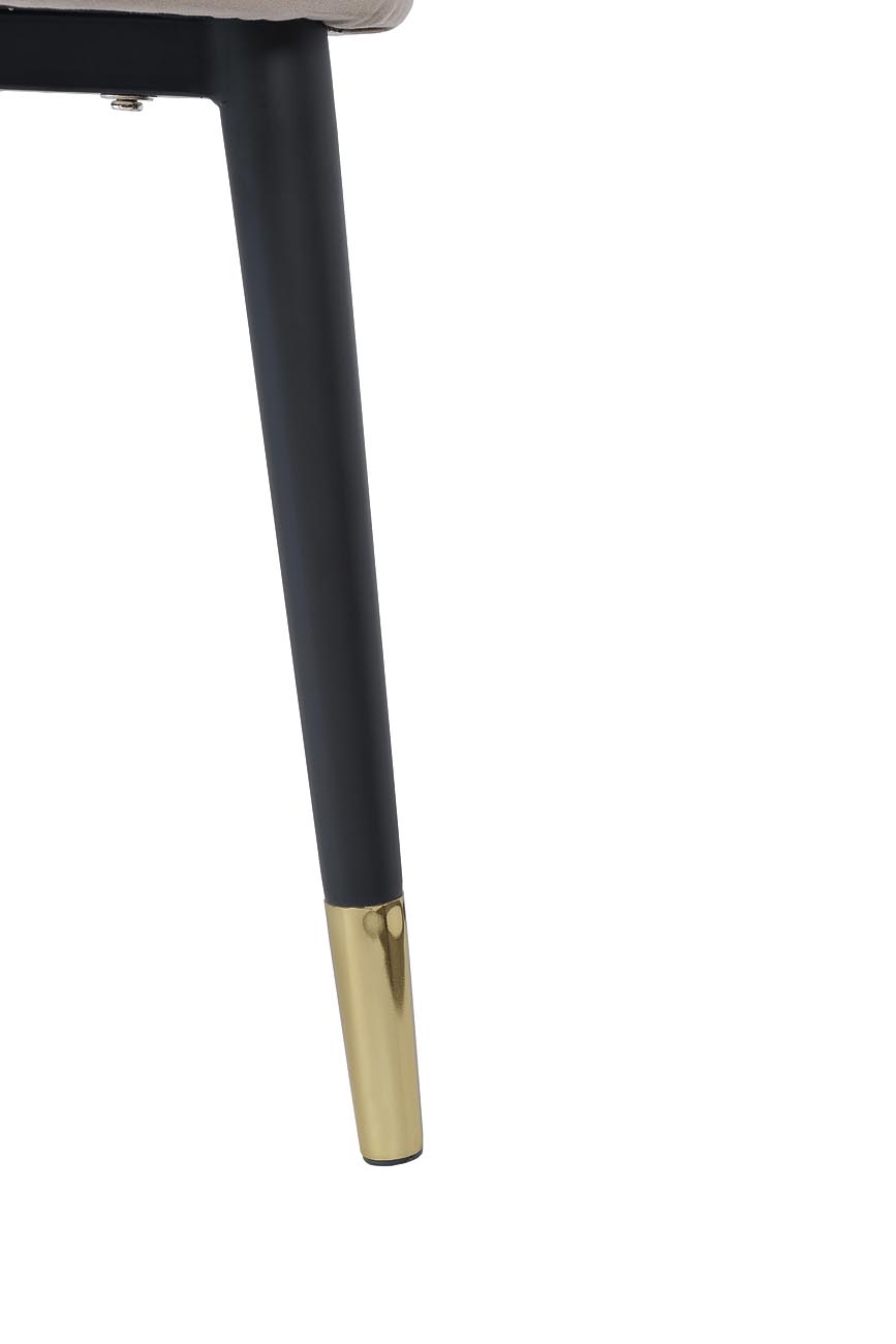 30C-1228F BG Стул велюр серо-бежевый 51*56*84см_s2 5