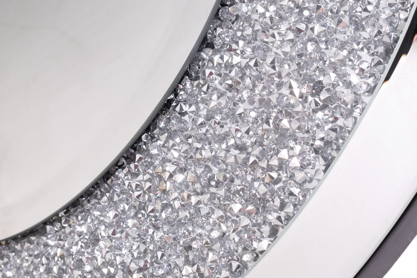 KFG152 Зеркало овальное в раме из кристаллов 60*120см_s2 2