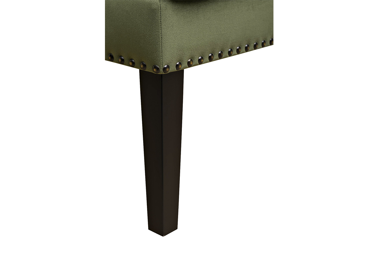 Кресло Римини(Rimini) велюр зеленый Colt008-ZEL 74*84*104см с подушкой_s2 6