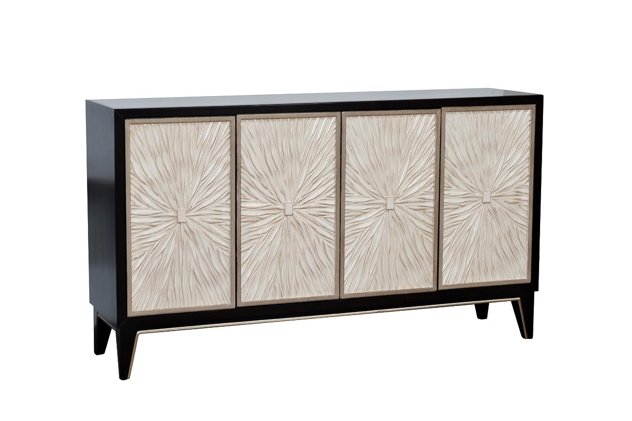 ART-2921-SA Комод с деревянными ножками 157*41*90см_s2 2