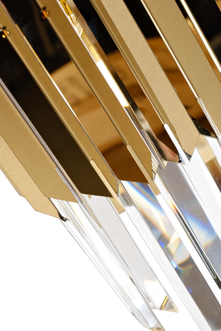 62GDM-81006  Бра Виктория (Vittoria) S золото 20*34см_s2 2