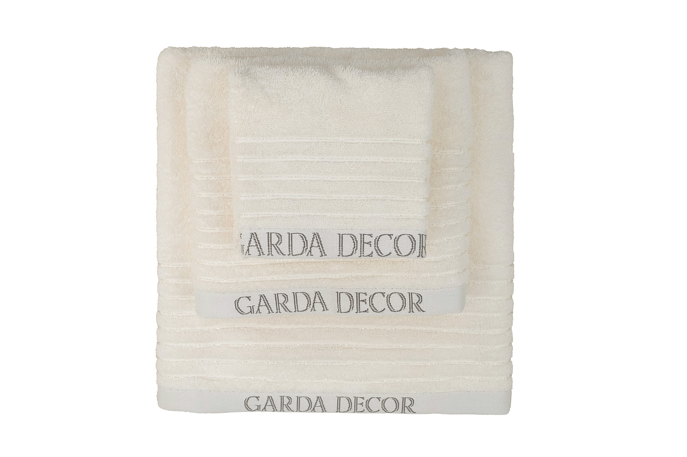 119VAL-01103 Полотенце Стелла кремовое 50*90_s2 3