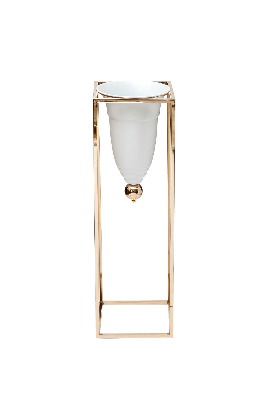 2K389268-G Подставка под цветы d24*80cм, цвет золото_s2 1