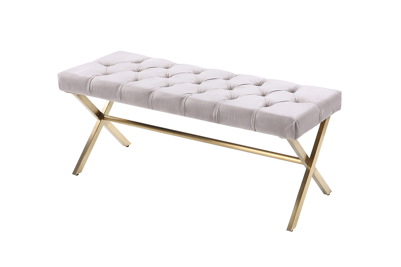 N-2133BANK-BEG Банкетка велюр бежевый cсм_s2 2