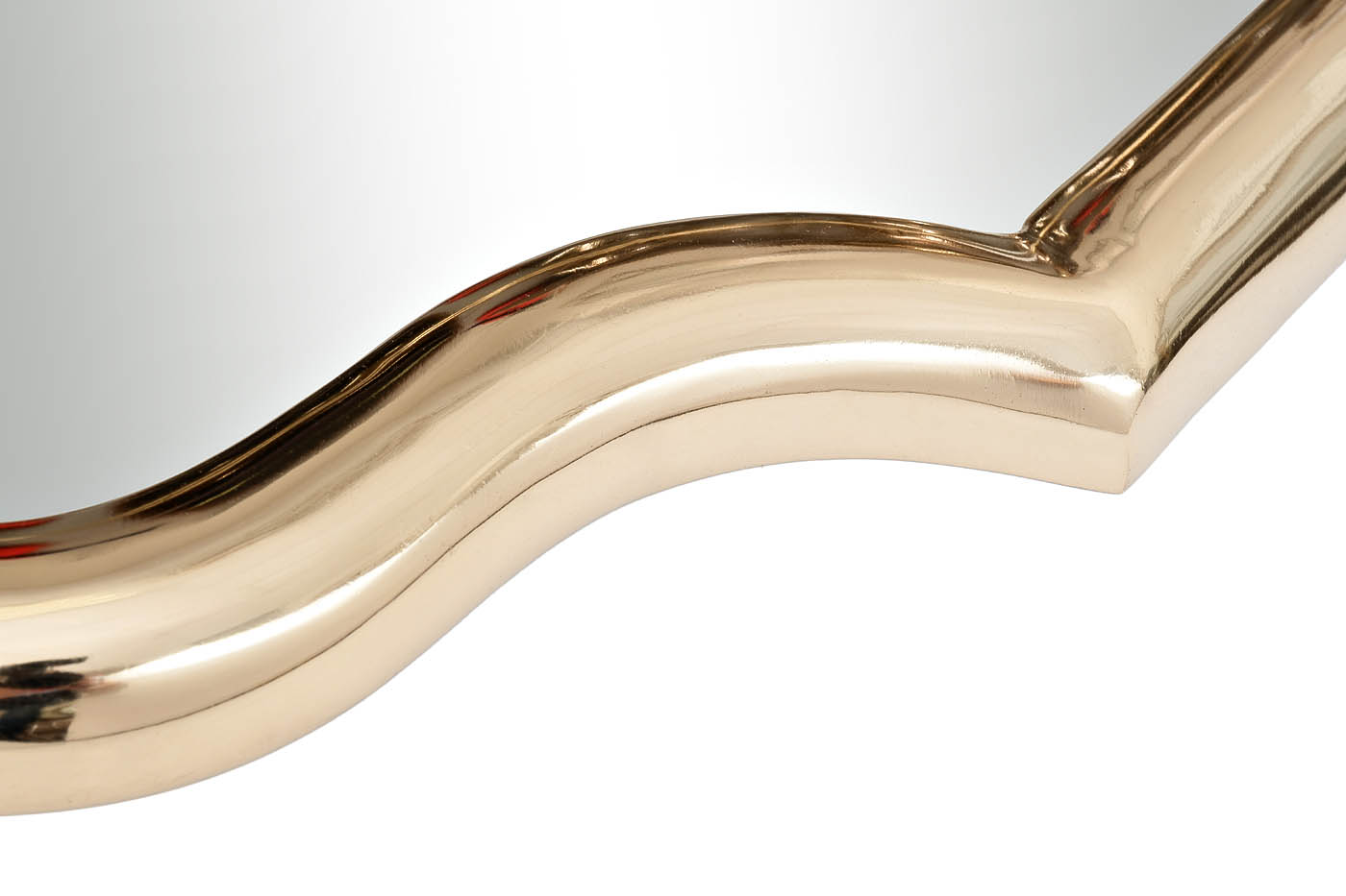 94PR-21906 Зеркало настенное в металл. раме  цвет золото 60*91*3,5см_s2 2