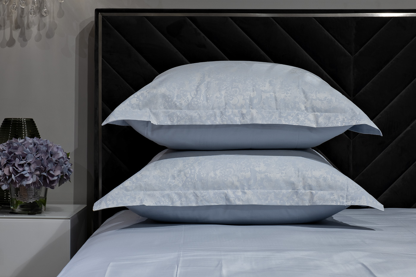 130HB-00032 Комплект  постельного белья Илария,голубой,145*210-1 шт,50*70-2шт_s2 5