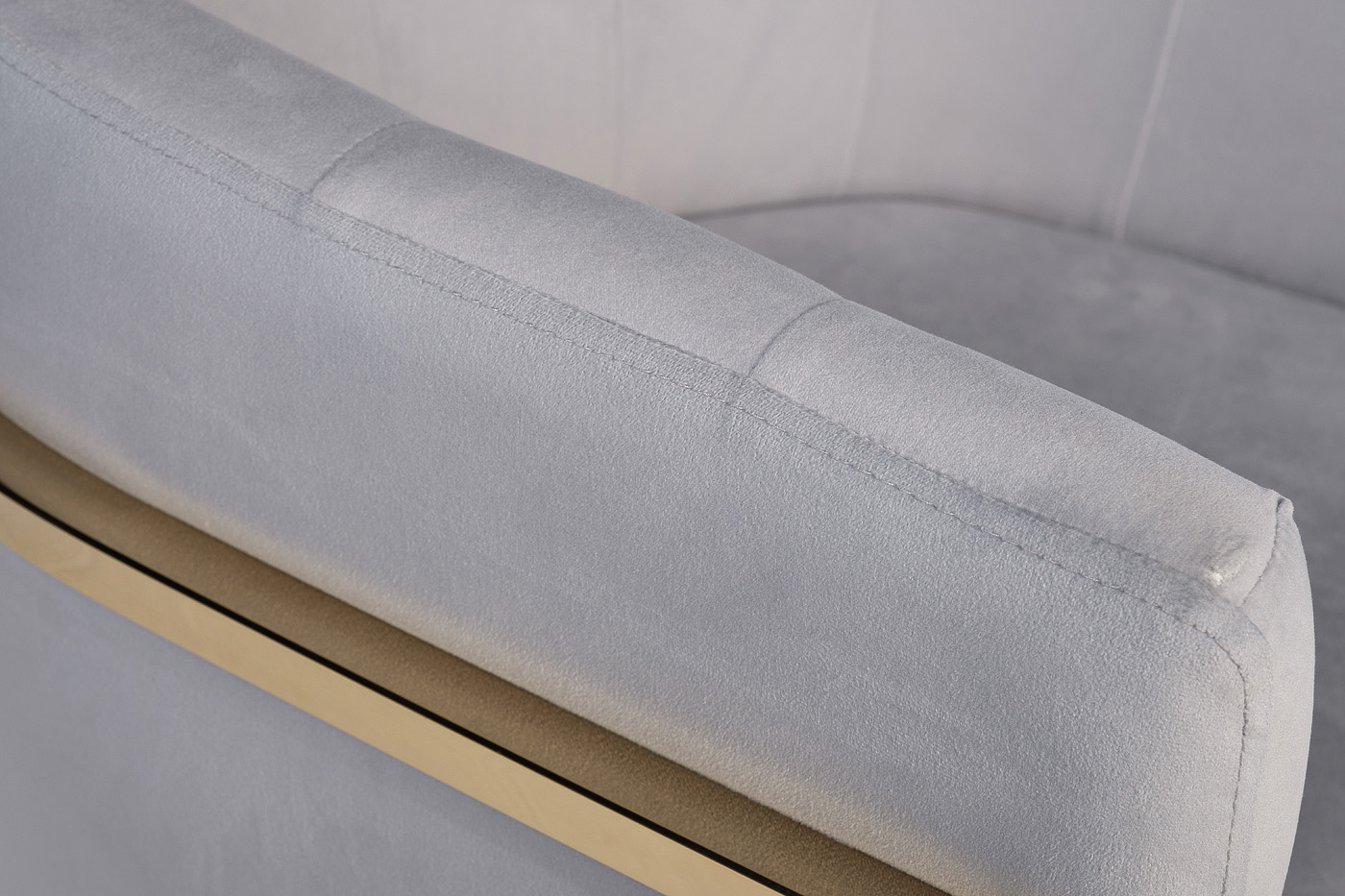 30C-DX-2010-1 LBG Кресло велюр серо-голубой 54*56*72см_s2 3