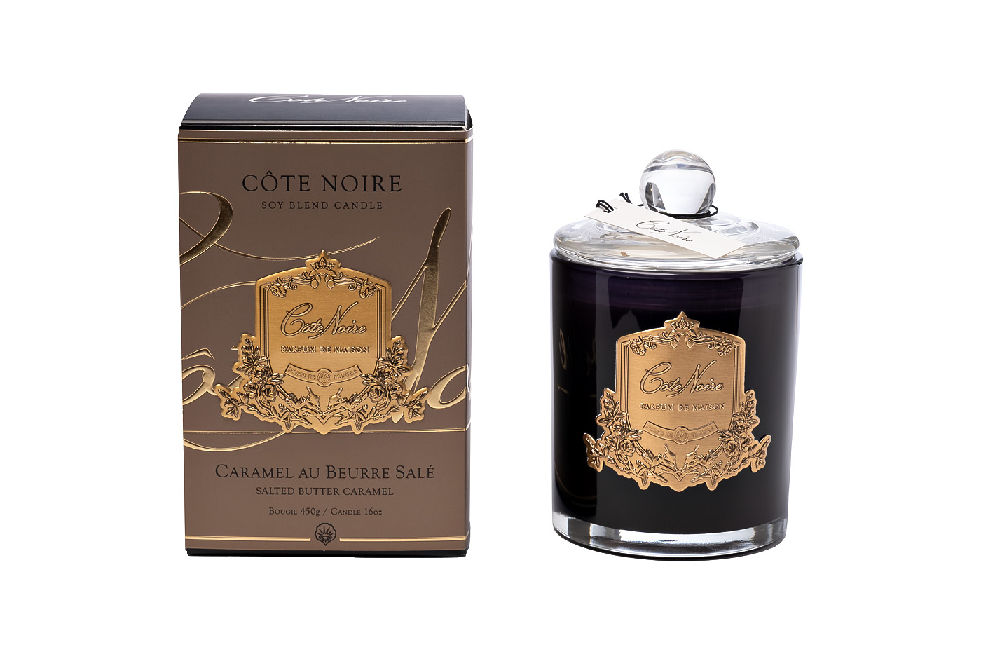 96CN-45002 Свеча ароматическая Карамель (Caramel) в стакане в упаковке 450 гр._s2 1