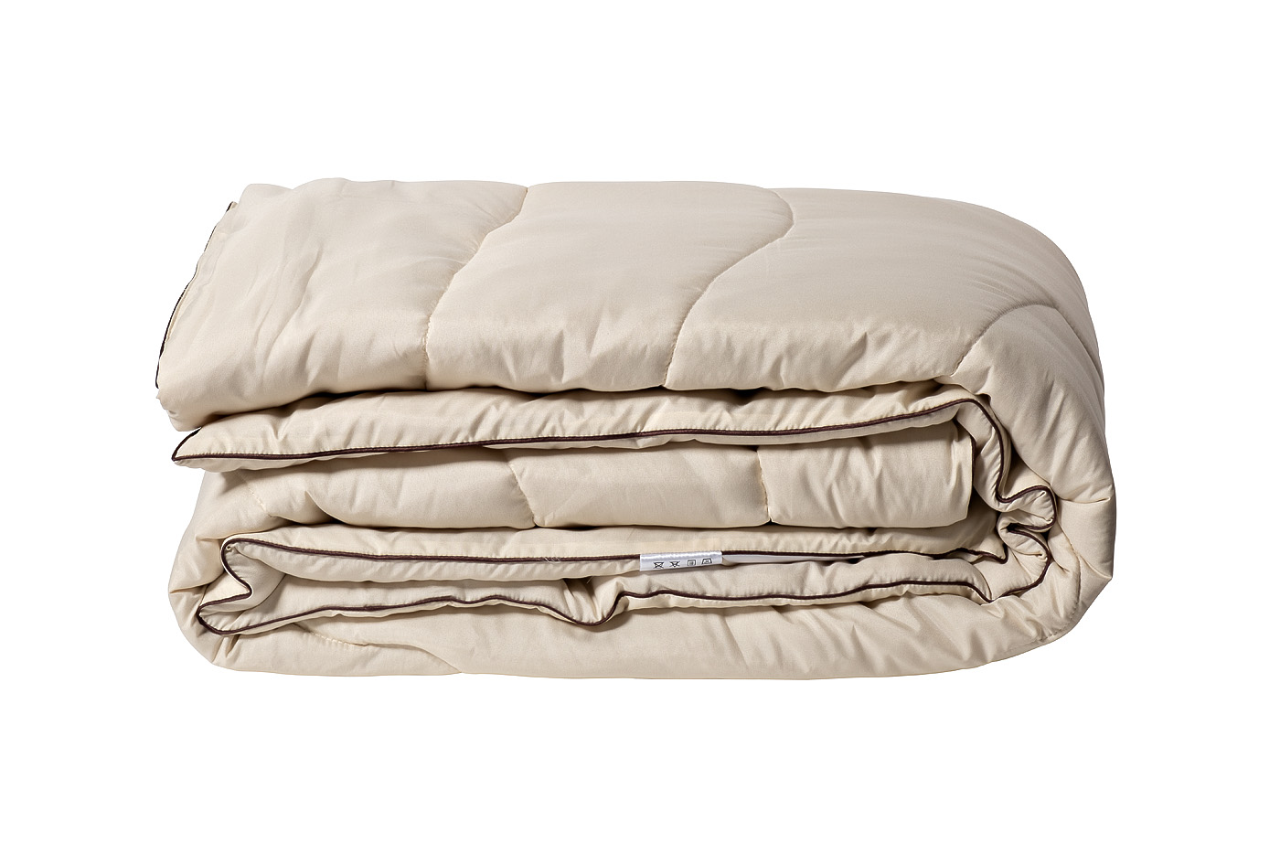 104BP-OSHP20- BEG Одеяло Персей 200*220  верблюжья шерсть_s2 2