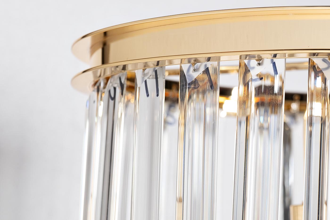 20MD3231-3G Светильник потолочный стекло/золото d40*61см_s2 2