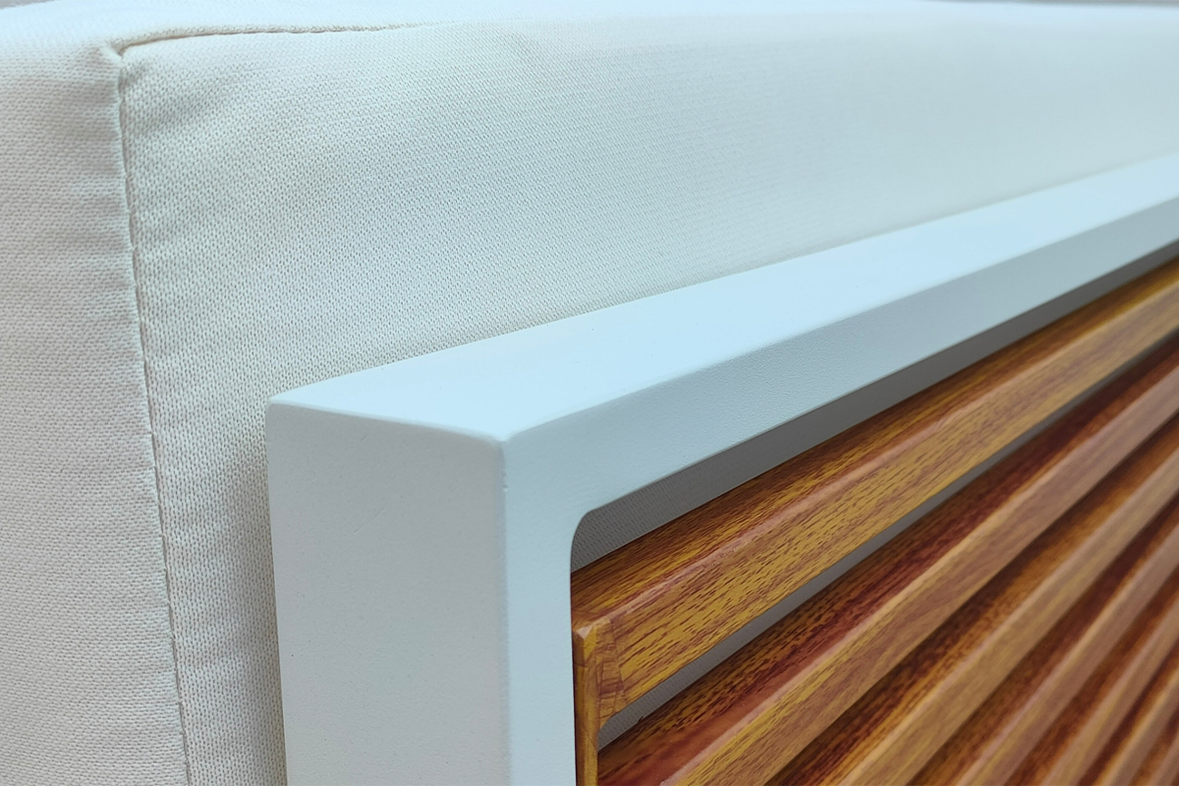 129KN-01912 Диван двухместный «ЛАЙН (LINE)» уличный белый 160*90*68см_s2 3