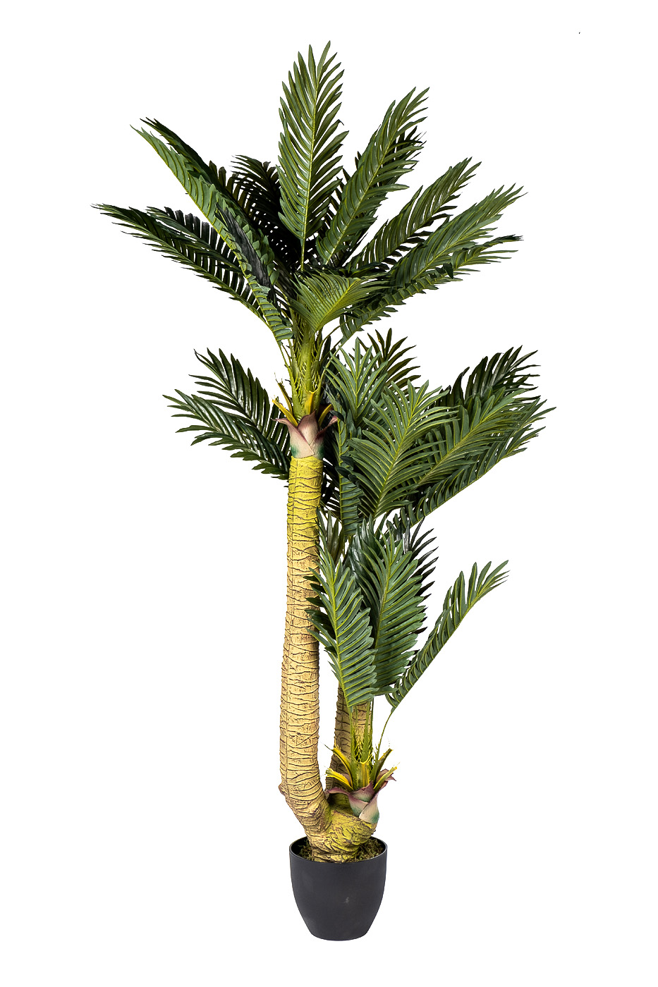 29BJ-695-37 Пальма Цикас (Cycas) искусственная в горшке h160см_s2 1