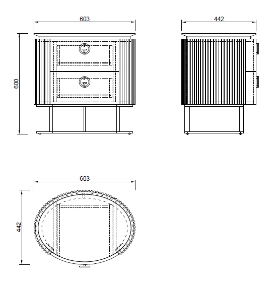 77IP-GD010-TUMB Тумбочка LUCIANO 60*44*60см_s2 8