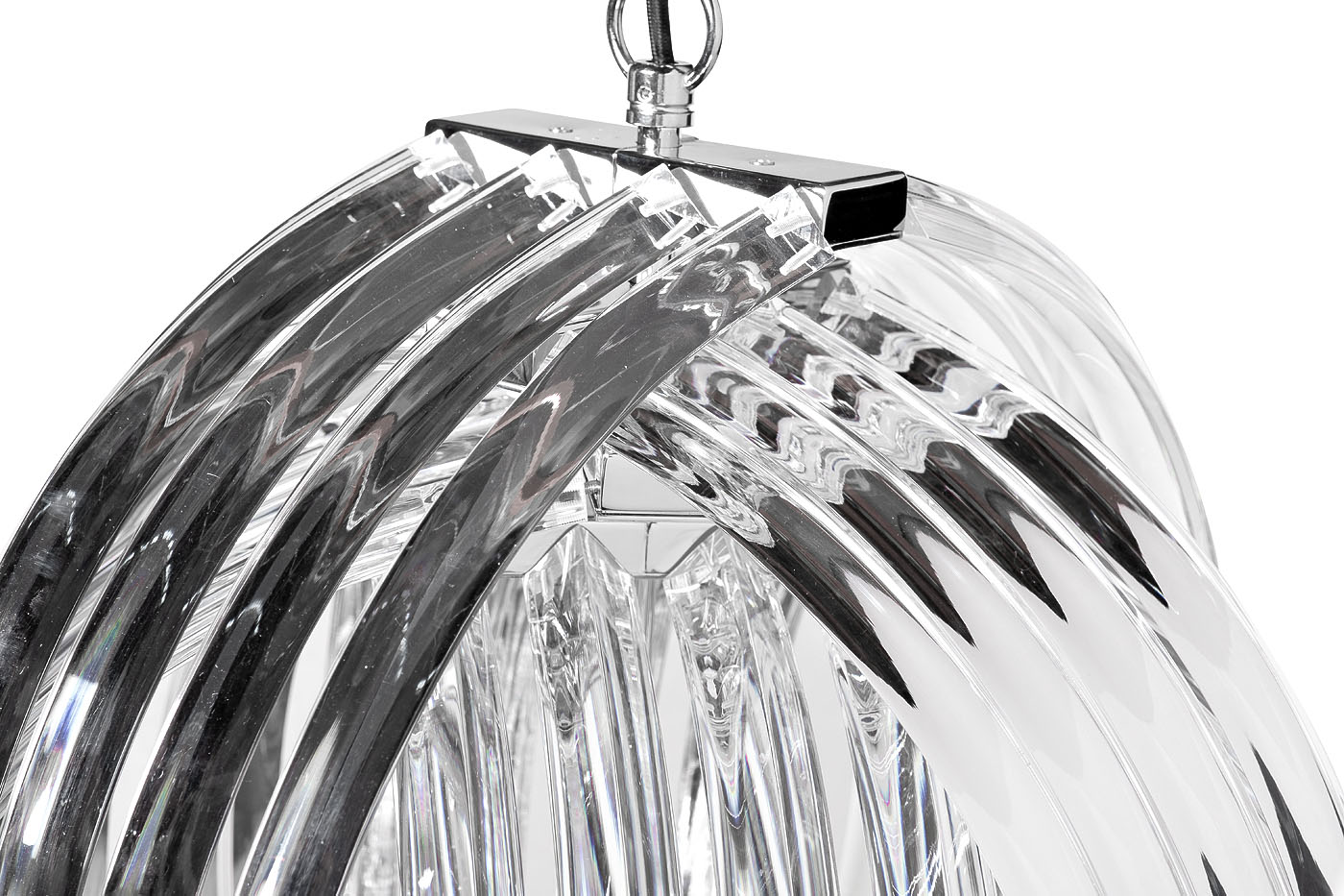 91GH-5004 Люстра потолочная, хром, акрил  62*50 см_s2 2