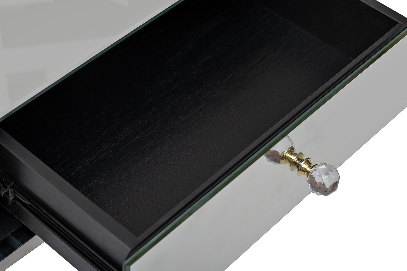 KFG131 Тумба зерк. с ящиком каркас н/ж сталь хром 50*40*50см_s2 6